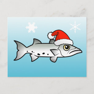 Weihnachten Barracuda Santa