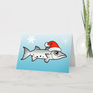 Weihnachten Barracuda Santa