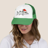 Weihnachten Barracuda Santa Truckerkappe (Beispiel)