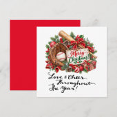 Weihnachten Baseball (Vorne/Hinten)