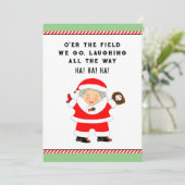 Weihnachten Baseball (Stehend Vorderseite)