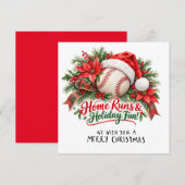 Weihnachten Baseball (Vorne/Hinten)