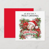 Weihnachten Baseball (Vorne/Hinten)