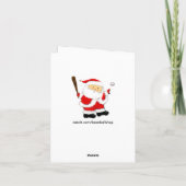 Weihnachten Baseball (Rückseite)