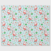 Weihnachten Baseball Geschenkpapier (Flach)