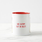 Weihnachten Baseball Snowman, Holiday Baseball Tasse (Zentrum)