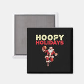 Weihnachten Basketball Santa 2 Magnet (Vorderseite/Rückseite)