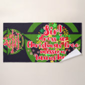 Weihnachten, Baum, Handtuch Badehandtuch (Badehandtuch)