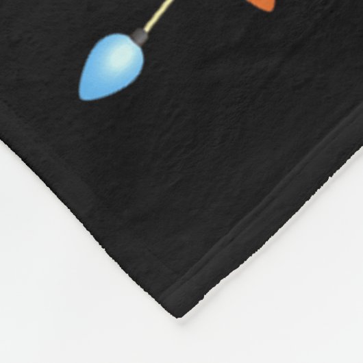 Weihnachten Baum Lichter Männer Frauen Weihnachten Fleecedecke (Ecke)