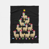 Weihnachten Baum Lichter Männer Frauen Weihnachten Fleecedecke (Vorderseite)