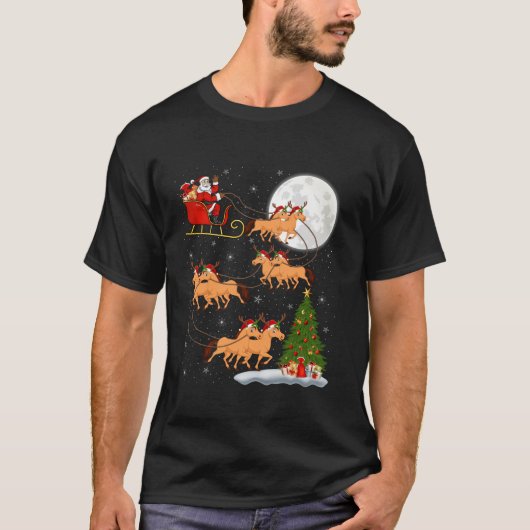 Weihnachten Baum Lights Der Mensch und die Weintra T-Shirt (Vorderseite)