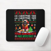 Weihnachten Baum Ornamente sind Geschichte Sweater Mousepad (Mit Mouse)