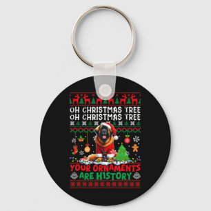 Weihnachten Baum Ornamente sind Geschichte Sweater Schlüsselanhänger