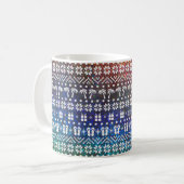 Weihnachten Beach Palmen und Flip Flops Kaffeetasse (Vorderseite Links)