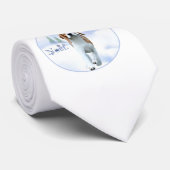 Weihnachten Beagle Krawatte (Gerollt)