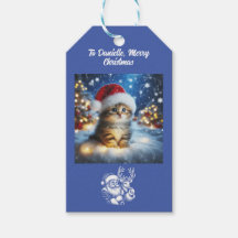 Weihnachten Beautiful Kitten