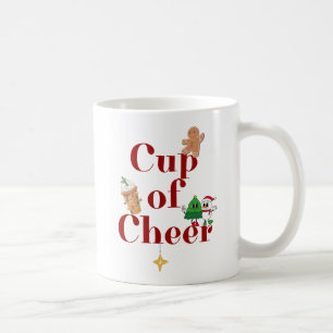 Weihnachten, Becher der Freude Kaffeetasse