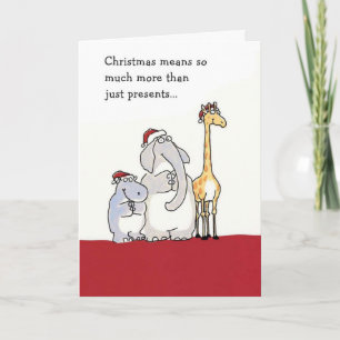 Weihnachten bedeutet so viel mehr als...