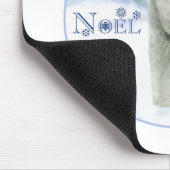 Weihnachten Bedlington Terrier Mousepad (Ecke)