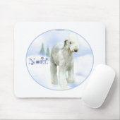 Weihnachten Bedlington Terrier Mousepad (Mit Mouse)