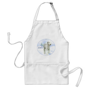 Weihnachten Bedlington Terrier Schürze