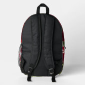 Weihnachten Bedruckter Rucksack (Rückseite)