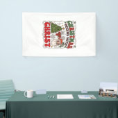 Weihnachten Beginnt Christus Weihnachtsmann Baum S Banner (Messeveranstaltung)