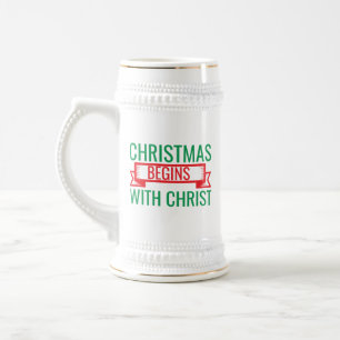 weihnachten beginnt mit christus-15523 bierglas