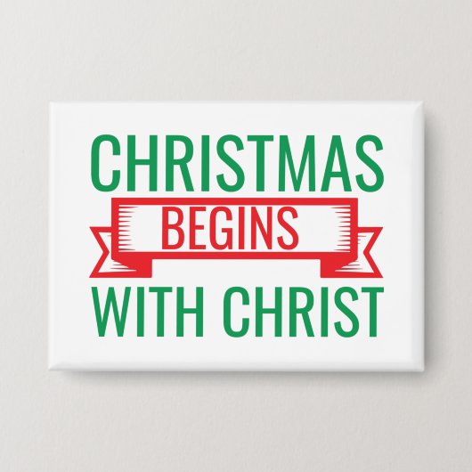 Weihnachten beginnt mit Christus-15523 Button (Vorderseite)