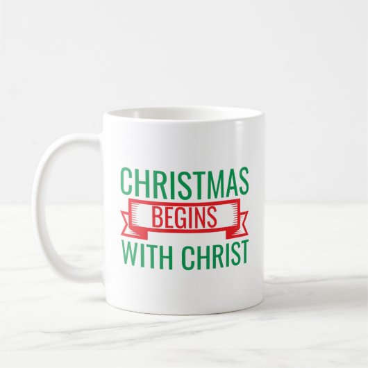 weihnachten beginnt mit christus-15523 kaffeetasse (Links)