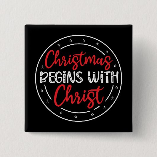 Weihnachten beginnt mit Christus-65772 Button (Vorderseite)