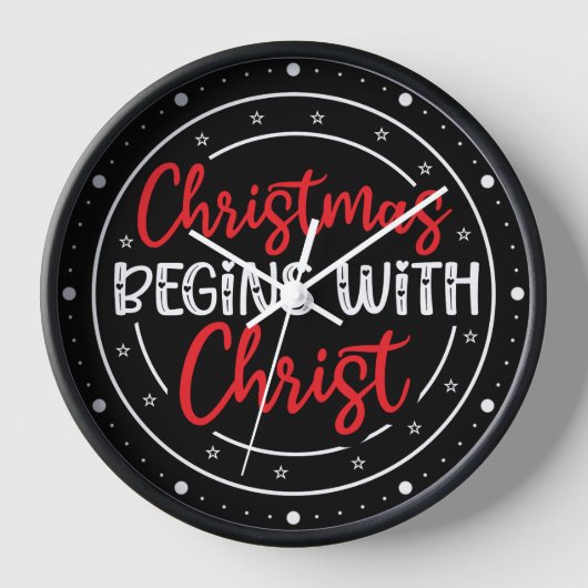 Weihnachten beginnt mit Christus-65772 Uhr (Vorderseite)