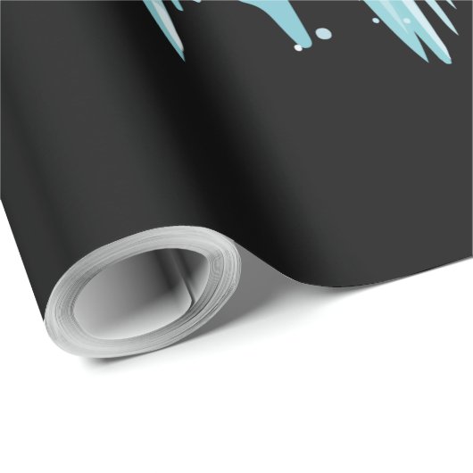 Weihnachten beginnt mit Christus Geschenkpapier (Rolleneckpunkt)