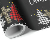 Weihnachten beginnt mit Christus Jesus Kreuz Chris Geschenkpapier (Rolleneckpunkt)