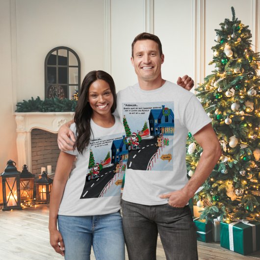 Weihnachten Behielt mein Motorradgeschenk Weihnach T-Shirt