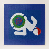 Weihnachten behindert puzzle (Horizontal)