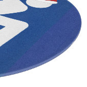 Weihnachten behindert schneidebrett (Ecke)