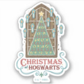 Weihnachten bei HOGWARTS™ Cookie Graphic Aufkleber (Vorderseite)