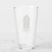 Weihnachten bei HOGWARTS™ Cookie Graphic Glas (Rückseite)