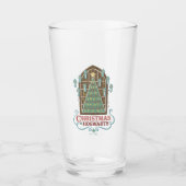 Weihnachten bei HOGWARTS™ Cookie Graphic Glas (Vorderseite)
