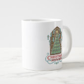 Weihnachten bei HOGWARTS™ Cookie Graphic Jumbo-Tasse (Vorderseite Rechts)