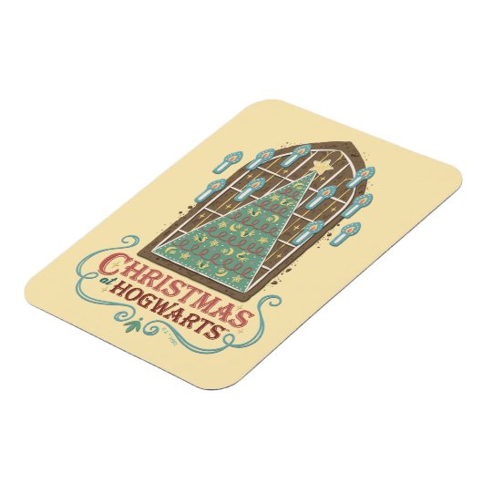 Weihnachten bei HOGWARTS™ Cookie Graphic Magnet (Linke Seite)