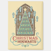 Weihnachten bei HOGWARTS™ Cookie Graphic Magnet (Vorderseite)