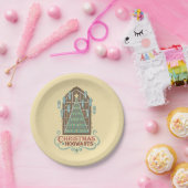 Weihnachten bei HOGWARTS™ Cookie Graphic Pappteller (Party)