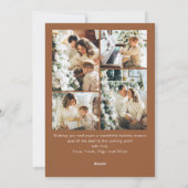 Weihnachten Beige Boho Bow Ribbon 5 Foto (Rückseite)