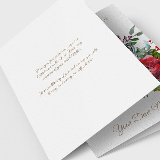 Weihnachten Beileid Liebe Mutter Erinnerung