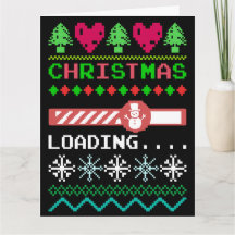 Weihnachten beladen lustige hässliche Weihnachtskr