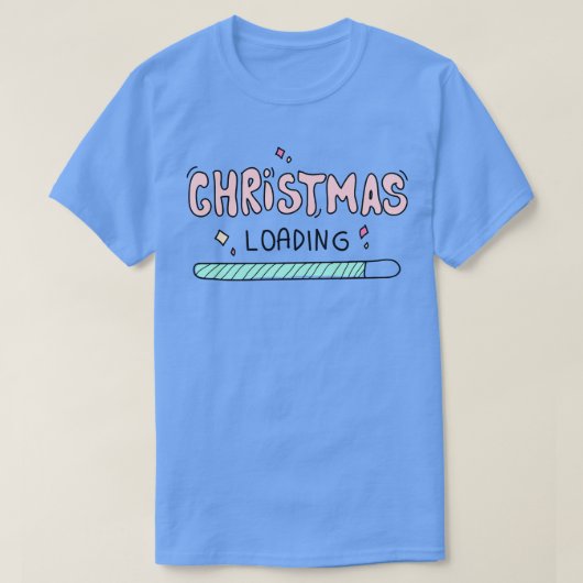 Weihnachten beladen T-Shirt (Design vorne)