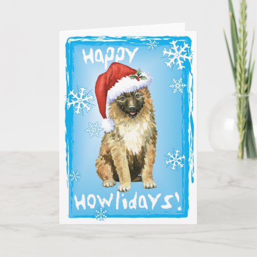 Weihnachten Belgisch Laekenois (Vorderseite)