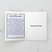 Weihnachten Bell (blau) (Innenseite)